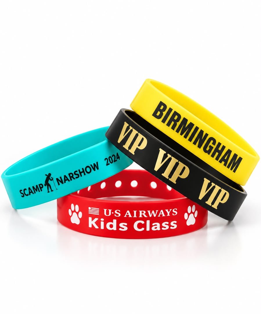 Printed Plastic Wristbands | Ghana Wristbands